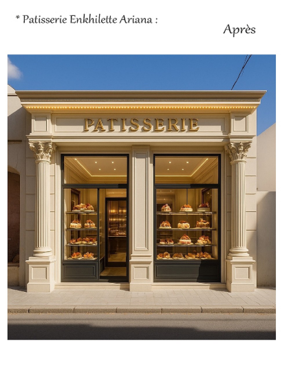 * Patisserie Enkhilette Ariana :