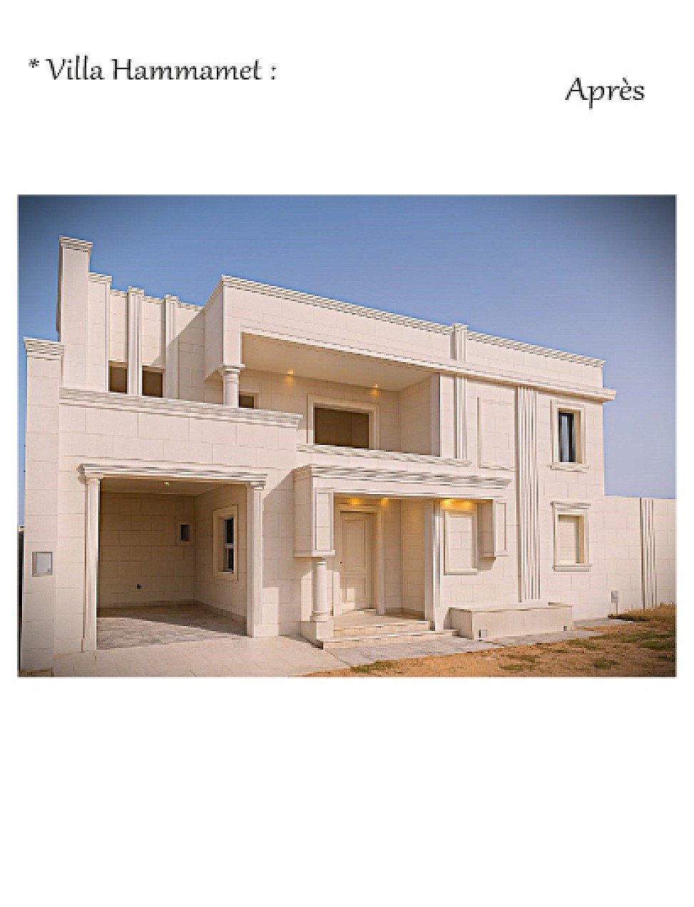 * Villa Hammamet :