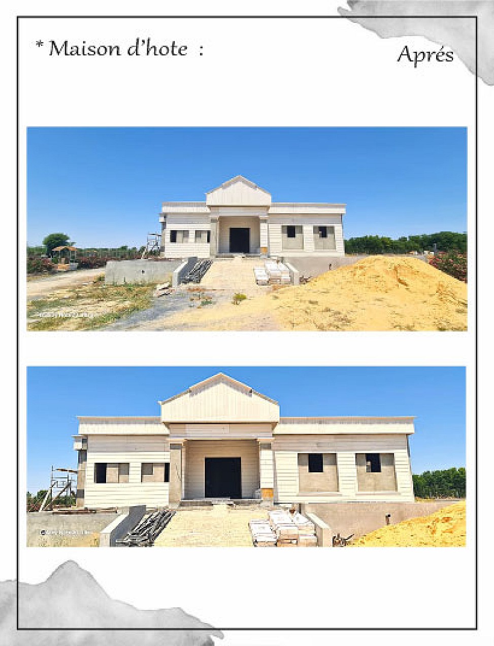 * Maison d’hote  :